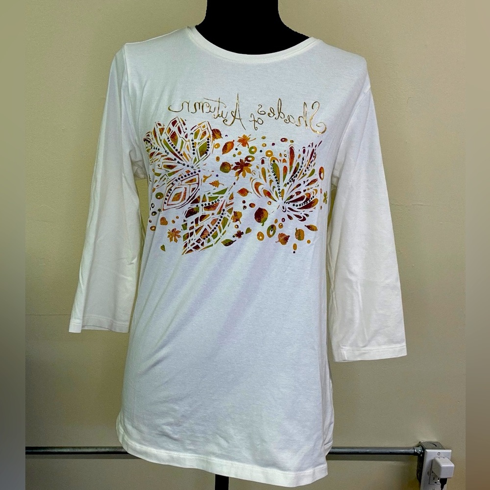 Shades of Autumn, 3/4 sleeve